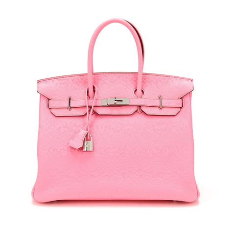 hermes pink bag price|hermes bag price range.